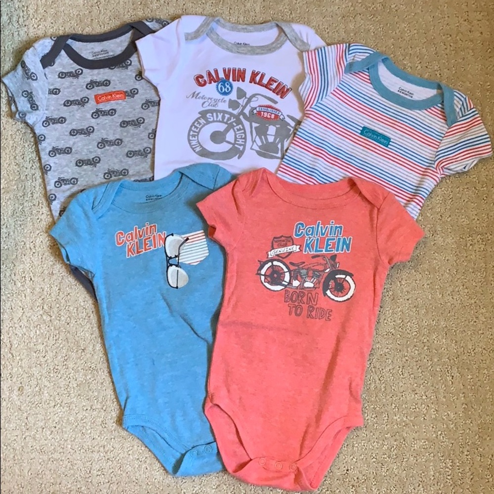 Calvin Klein Motorcycle Onesie set